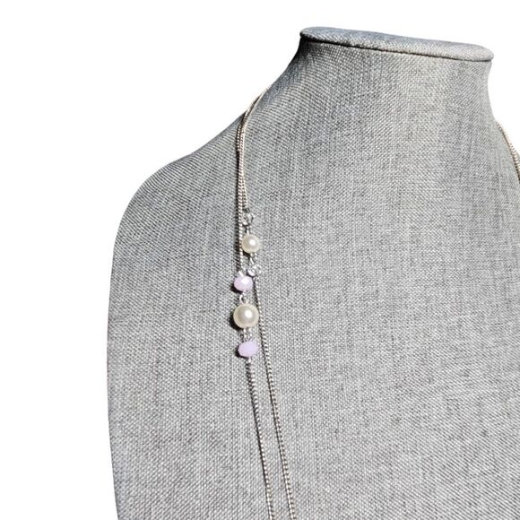 Lunar Elegance Layered Necklace (NWOT) - Picture 3 of 9